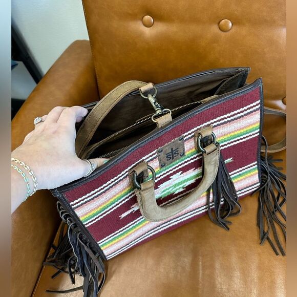 STS Buffalo Girl Satchel purse NEW CONDITION - Picture 4 of 10